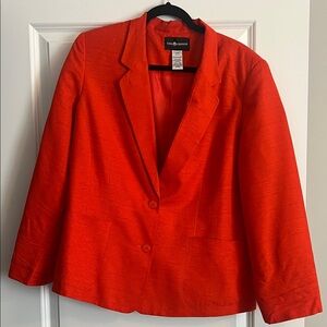 Sag Harbor Bold Orange Blazer
